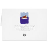 Walrus on Iceberg with Fish Cards (Back Horizontal)