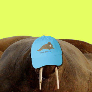 Walrus Realistic Style Illustration Graphic Hat