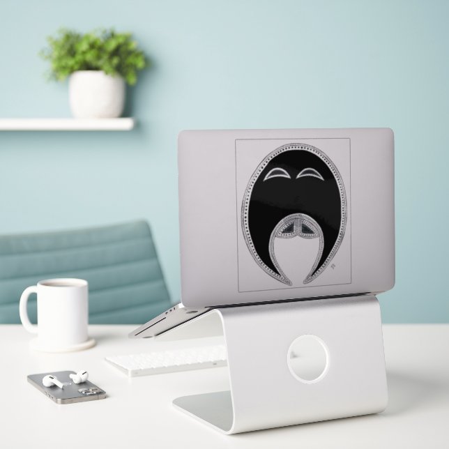 Walrus Sticker (Laptop On Desk)