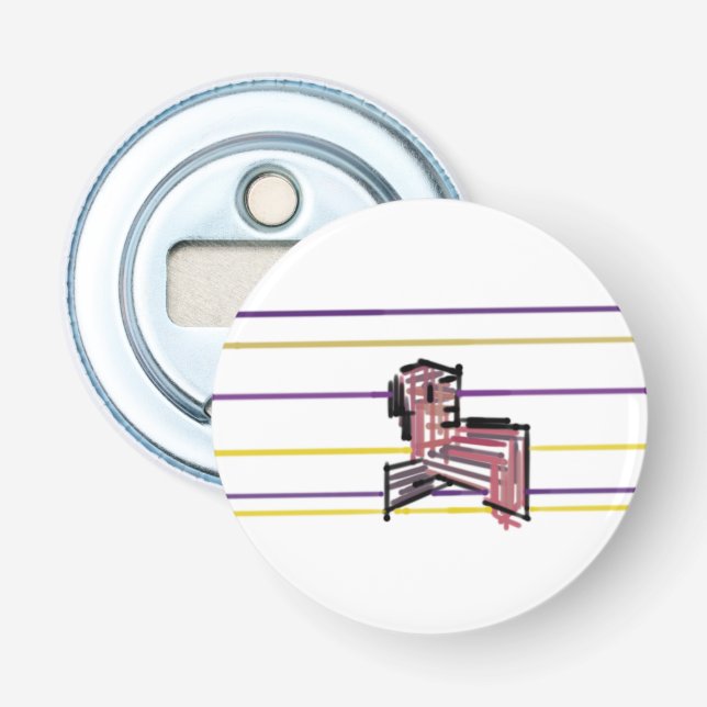 Walrus summer joy bottle opener (Front)