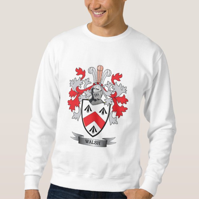 Walsh Coat of Arms Sweatshirt (Front)