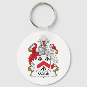 Walsh Family Crest Keychain