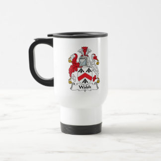 Walsh Family Crest Travel Mug