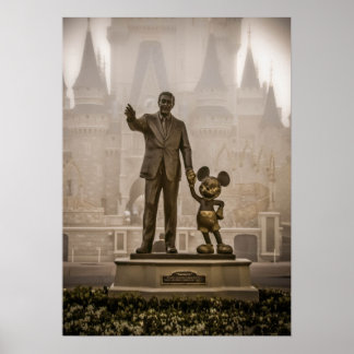 Walt And Mickey Poster