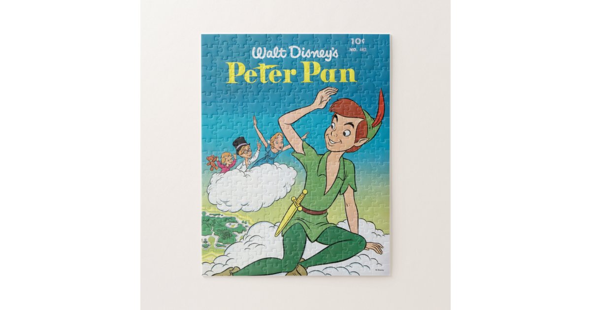 Walt Disney's Peter Pan Vintage - Kids Jigsaw Puzzle