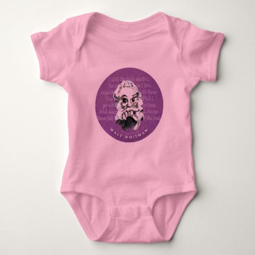 Walt Whitman Baby Bodysuit