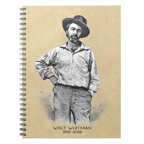 Walt Whitman Bicentennial Birthday Notebook