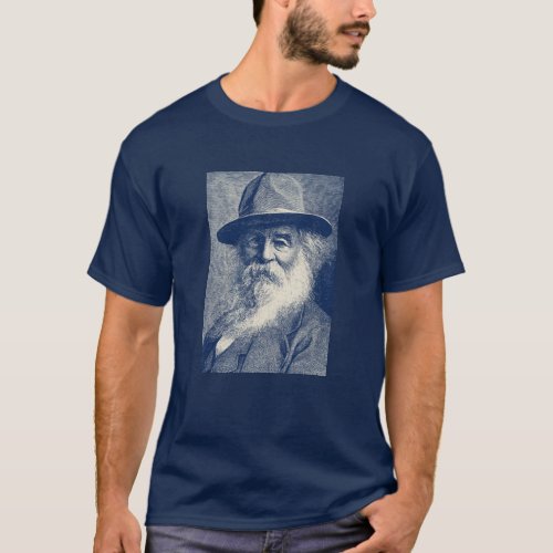 Walt Whitman Engraving T_Shirt