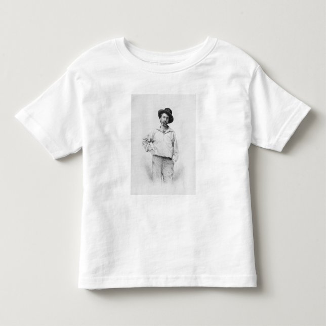 Walt Whitman, frontispiece to 'Leaves of Toddler T-shirt (Front)