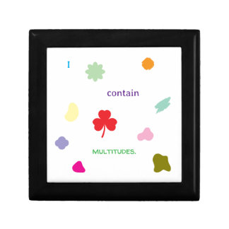 Walt Whitman "I contain multitudes" Quote  Gift Box
