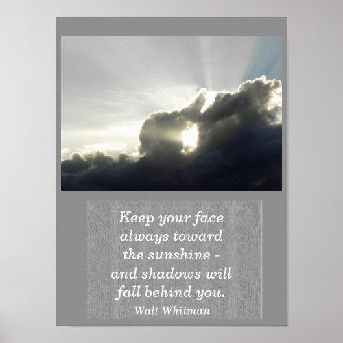 Walt Whitman quote _ art print