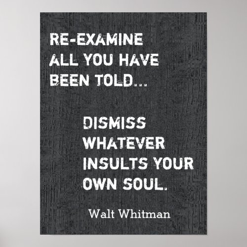 Walt Whitman Quote _ Art print 2