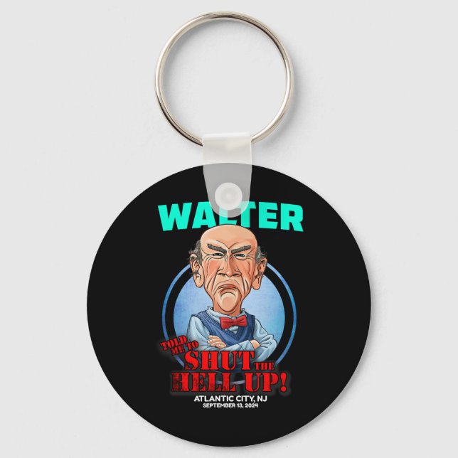 Walter Atlantic City  Keychain (Front)