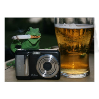 Walter: Beer, Cig, Camera Cards