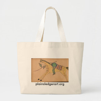 Walter Bone Shirt: Warrior #1 Large Tote Bag