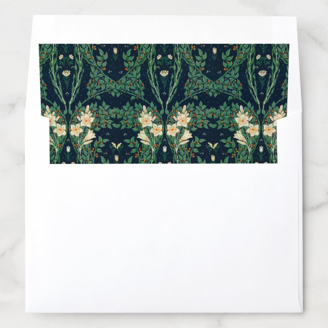 Walter Crane "Francesca" Botanical Envelope Liner (In Envelope)