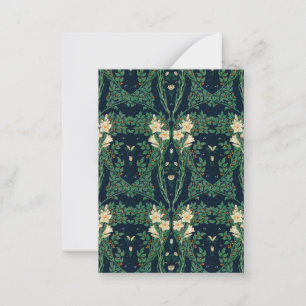 Walter Crane "Francesca" Botanical Flat Note Card