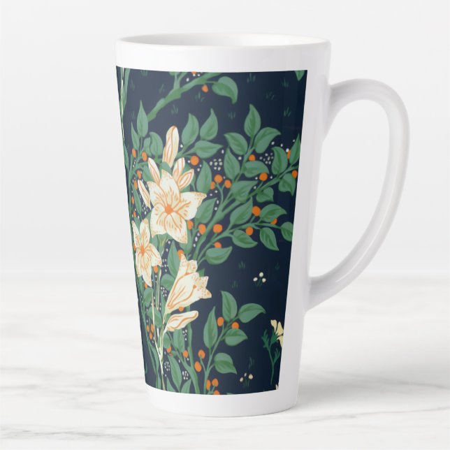 Walter Crane "Francesca" Botanical Latte Mug (Right)
