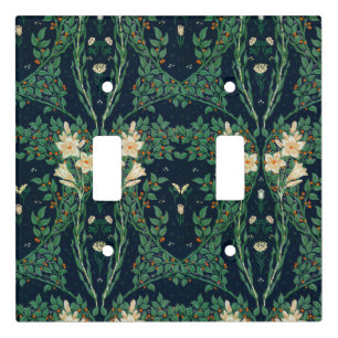 Walter Crane "Francesca" Botanical Light Switch Cover