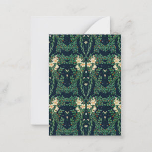 Walter Crane "Francesca" Botanical  Note Card