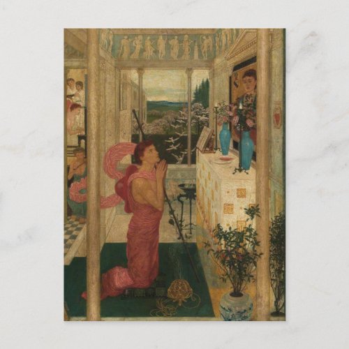 Walter Crane _ Loves Altar Postcard