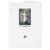Walter Crane: Signs of Spring Cards (Back)