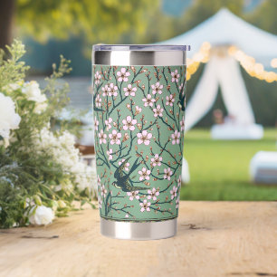 Walter Crane - Swallows and Almond Blossoms Mug Insulated Tumbler