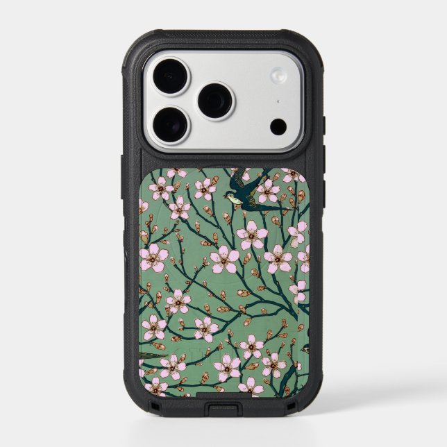 Walter Crane Swallows and Almonds Otterbox iPhone Case (Back)