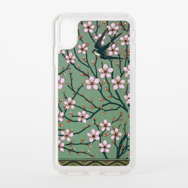 Walter Crane Swallows and Almonds Speck iPhone XS Max Case (Front)