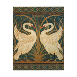 Walter Crane Swan, Rush And Iris Art Nouveau