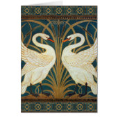 Walter Crane Swan, Rush And Iris Art Nouveau (Front)