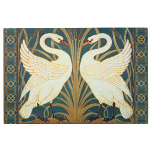 Walter Crane Swan, Rush And Iris Art Nouveau