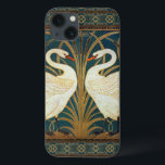 Walter Crane Swan, Rush And Iris Art Nouveau iPhone 13 Case<br><div class="desc">Walter Crane Swan, Rush And Iris Art Nouveau Vintage Art Walter Crane was an English artist and book illustrator. He is considered to be the most influential, and among the most prolific, children’s book creator of his generation and one of the strongest contributors to the child's nursery motif that the...</div>