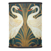 Walter Crane Swan, Rush And Iris Art Nouveau Lamp Shade (Front)
