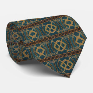 Walter Crane Swan, Rush And Iris Art Nouveau Neck Tie