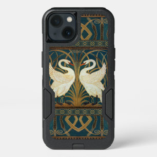 Walter Crane Swan, Rush And Iris Art Nouveau iPhone 13 Case