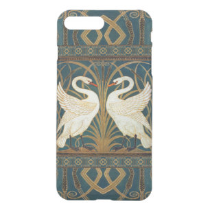 Walter Crane Swan, Rush And Iris Art Nouveau iPhone 8 Plus/7 Plus Case