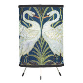Walter Crane Two Swans Art Nouveau Vintage Decor T Tripod Lamp (Back)