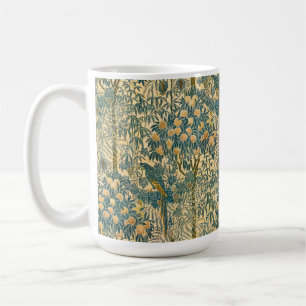 Walter Crane - Vintage Art Nouveau Macaw Pattern Coffee Mug