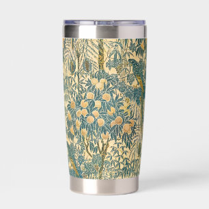 Walter Crane - Vintage Art Nouveau Macaw Pattern Insulated Tumbler