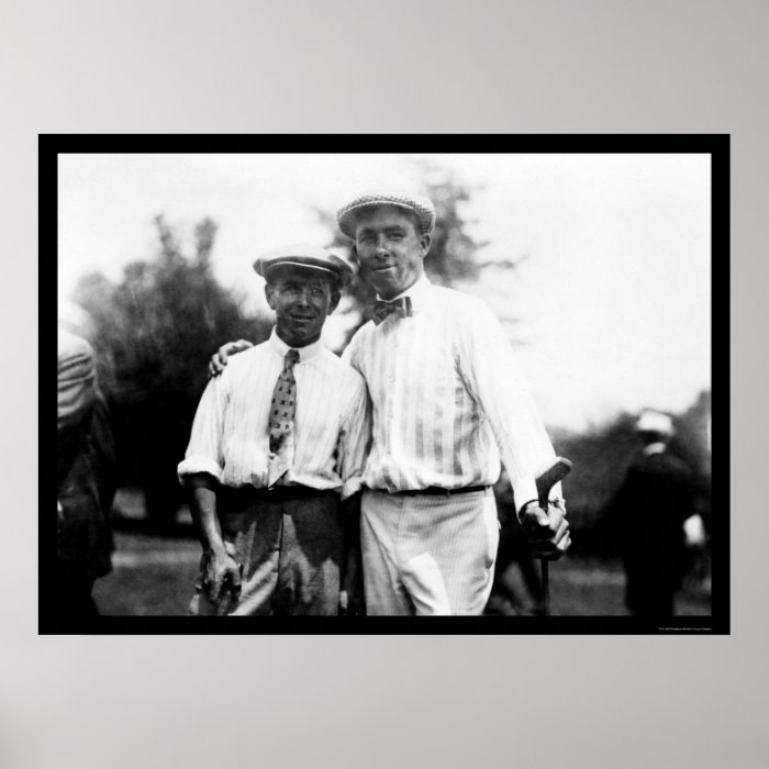 Walter Hagen Golf 1914 Posters