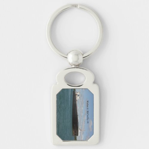 Walter J McCarthy Jr metal key chain