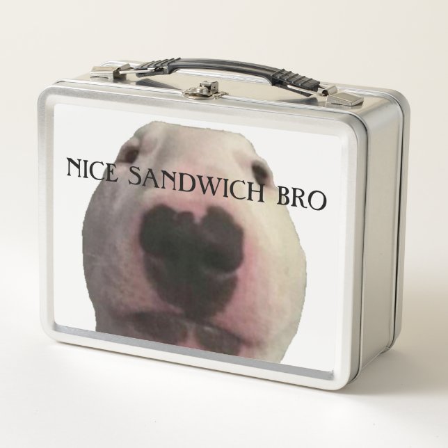 Walter Metal Lunch Box (Front)