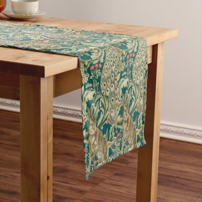 Walter Morris "Forest" Short Table Runner (In Situ)