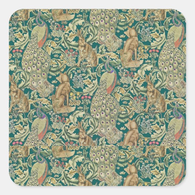 Walter Morris "Forest" Square Sticker (Front)