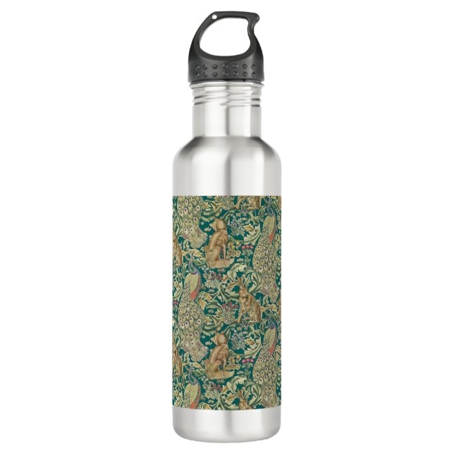 Walter Morris "Forest" Stainless Steel Water Bottle (Front)