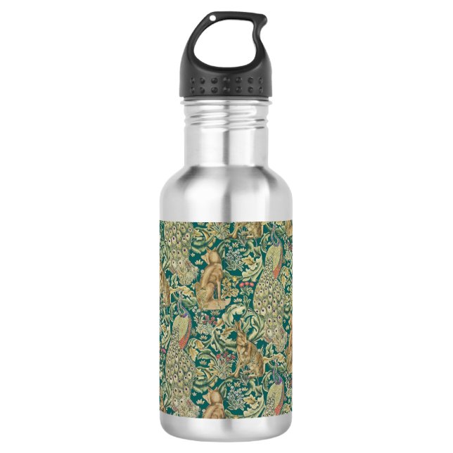 Walter Morris "Forest" Stainless Steel Water Bottle (Front)