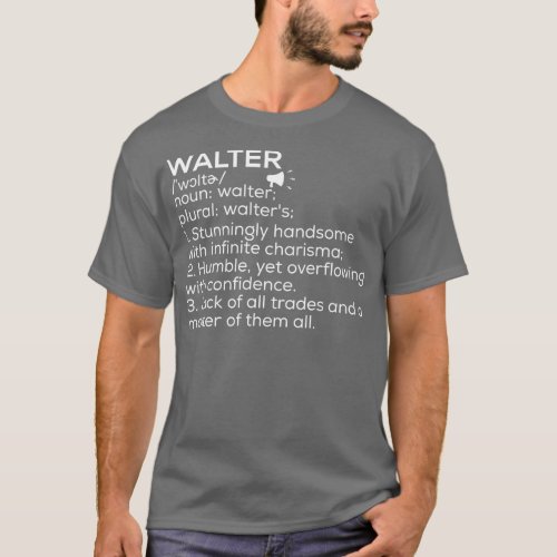 Walter Name Definition Walter Meaning Walter Name  T_Shirt