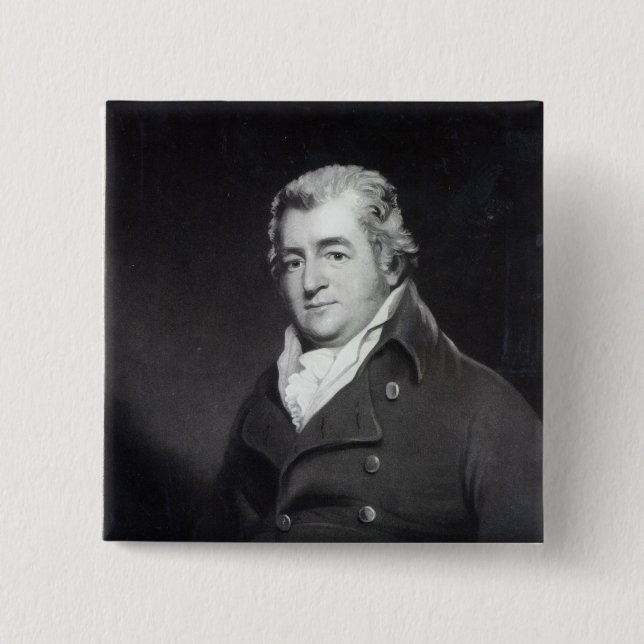 Walter Ramsden Fawkes, engraved by William Say Pinback Button (Front)