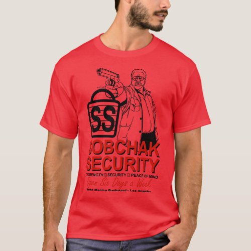 Walter Sobchak Security Open Six Days a Week T_Shirt